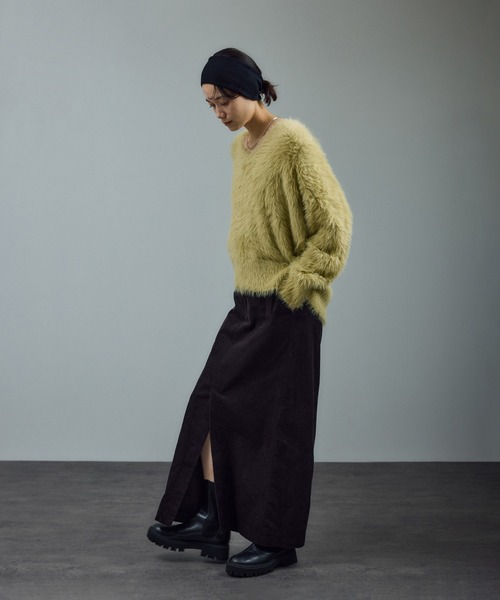 SALON adam et rope'（サロン アダム エ ロペ）の「WS レザートラックソールサイドゴア（ブーツ・レディース・ブラック・23/24/23.5/24.5/36/36.5/37/37.5）」の14枚目の写真