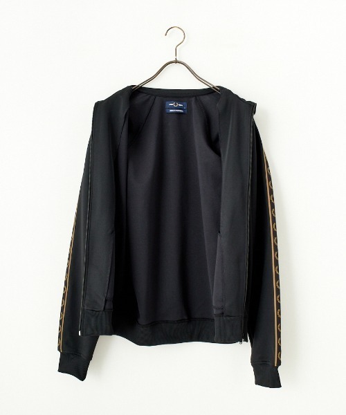 FRED PERRY コントラストテープ トラックジャケット FRED PERRY/フレッドペリー] コントラストテープ トラック