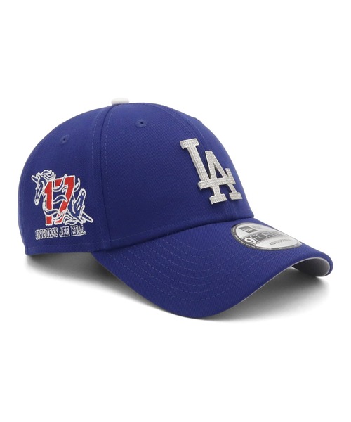 NEW ERA（ニューエラ）の「ニューエラキャップ 9FORTY ロサンゼルスドジャース 大谷翔平（キャップ・メンズ・ブルー/ネイビー・FREE）」の3枚目の写真