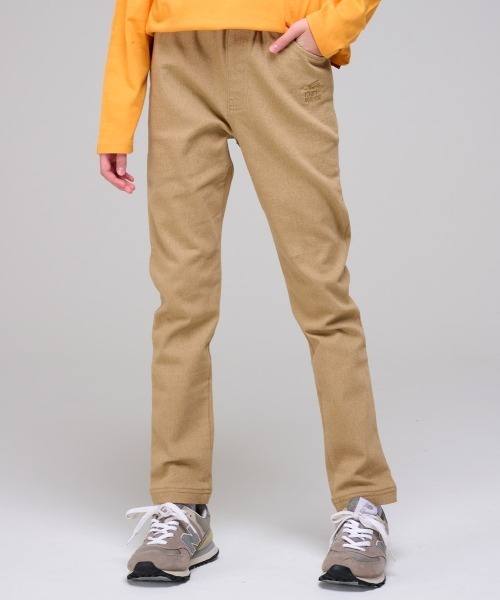 KRIFF MAYER Kid's Collection(クリフメイヤーキッズコレクション)の「裏起毛カラーデニムパンツ(デニムパンツ・キッズ・ブラック/カーキ/ベージュ/ネイビー・120/130/140/150/160/170)」の1枚目の写真