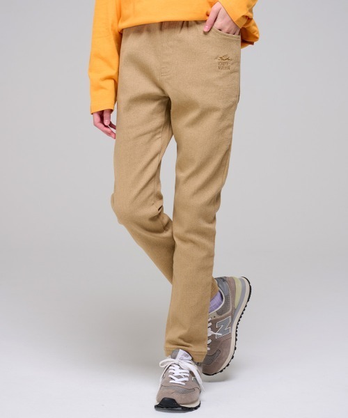 KRIFF MAYER Kid's Collection(クリフメイヤーキッズコレクション)の「裏起毛カラーデニムパンツ(デニムパンツ・キッズ・ブラック/カーキ/ベージュ/ネイビー・120/130/140/150/160/170)」の9枚目の写真