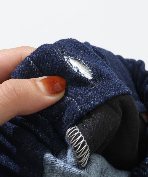 KRIFF MAYER Kid's Collection(クリフメイヤーキッズコレクション)の「裏起毛カラーデニムパンツ(デニムパンツ・キッズ・ブラック/カーキ/ベージュ/ネイビー・120/130/140/150/160/170)」の14枚目の写真