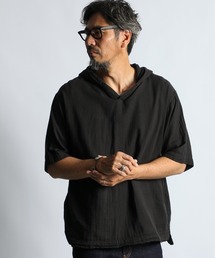 The DUFFER of ST.GEORGE（ザダファーオブセントジョージ）の「W GAUZE MEXICAN PARKA：ダブルガーゼ メキシカンパーカー（シャツ/ブラウス）」