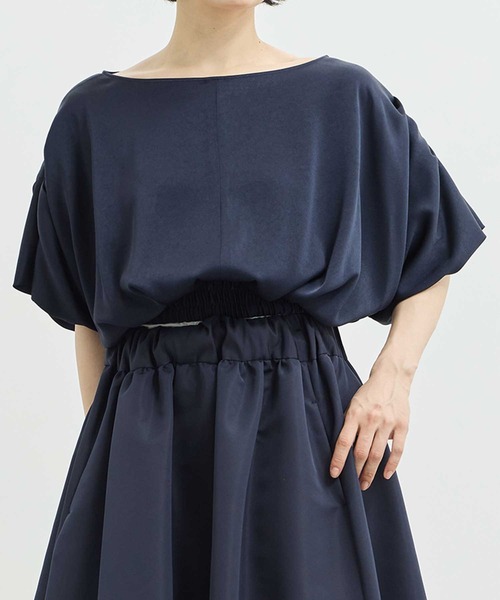ブラウス シャツ 「THE TOKYO/ザトウキョウ」2way Satin Blouse/2WAYサテンブラウス レディース THE TOKYO/ザトウキョウ】2way Satin Blouse/2WAYサテンブラウス
