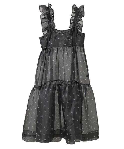 Candy Stripper(キャンディストリッパー)の「GARDEN BUSTIER ドレス(ワンピース・レディース・オフホワイト/イエロー系その他/ブラック・FREE)」の22枚目の写真