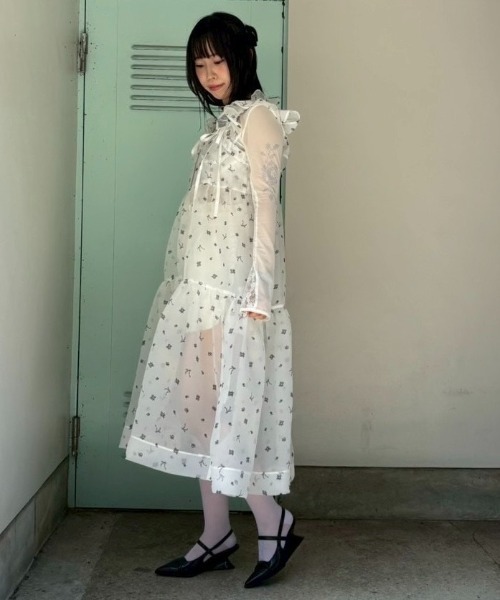 セール】GARDEN BUSTIER ドレス（ワンピース）｜Candy Stripper