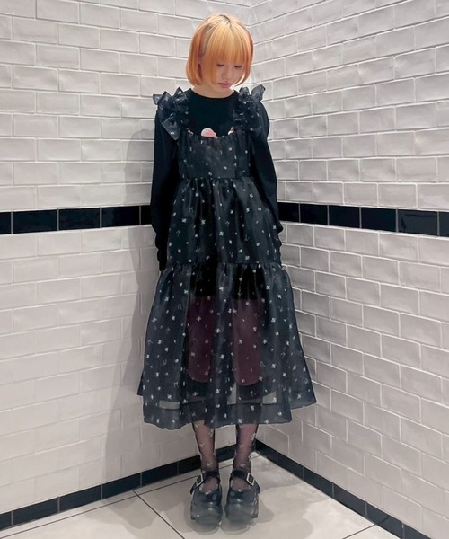 セール】GARDEN BUSTIER ドレス（ワンピース）｜Candy Stripper