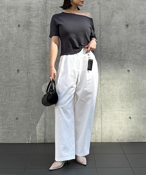 トップス Hanes 2P boatneck pack T-Shirt WILLFULLY official web store（ウィルフリーコウシキツウハン