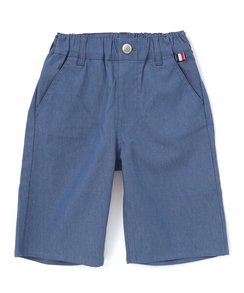 BeBe（ベベ）の「カラーデニムポイントロゴハーフパンツ(90~150cm)（デニムパンツ・キッズ・ブルー/ブラック・120cm/150cm/140cm/130cm/110cm）」の6枚目の写真