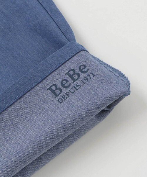 BeBe（ベベ）の「カラーデニムポイントロゴハーフパンツ(90~150cm)（デニムパンツ・キッズ・ブルー/ブラック・120cm/150cm/140cm/130cm/110cm）」の8枚目の写真