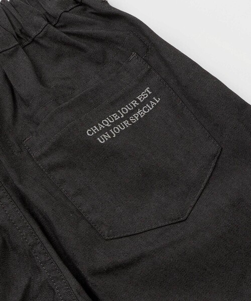 BeBe（ベベ）の「カラーデニムポイントロゴハーフパンツ(90~150cm)（デニムパンツ・キッズ・ブルー/ブラック・120cm/150cm/140cm/130cm/110cm）」の13枚目の写真