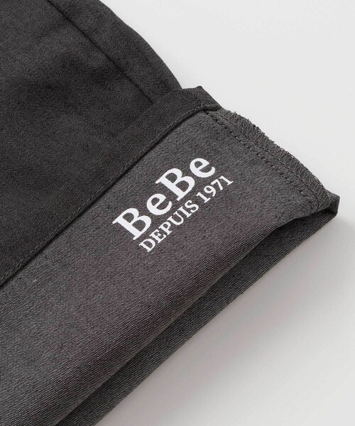 BeBe（ベベ）の「カラーデニムポイントロゴハーフパンツ(90~150cm)（デニムパンツ・キッズ・ブルー/ブラック・120cm/150cm/140cm/130cm/110cm）」の14枚目の写真