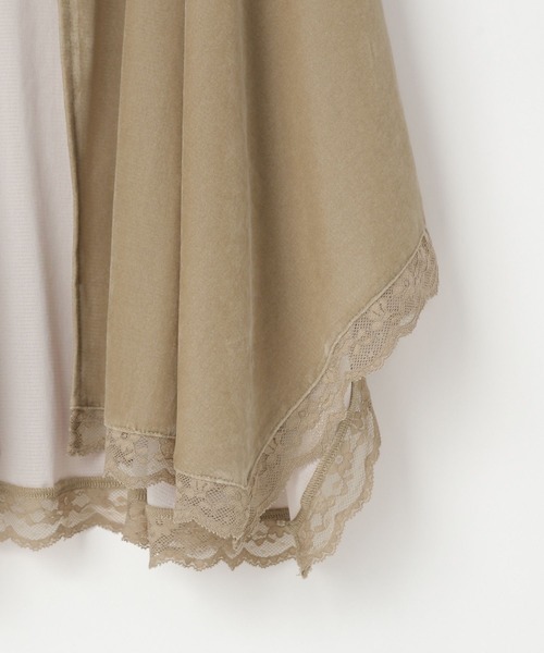 LOWRYS FARM（ローリーズファーム）の「２ＷＡＹカットベロアミニワンピース　578265（ワンピース・レディース・ブラック/ベージュ/ブラウン・FREE）」の16枚目の写真