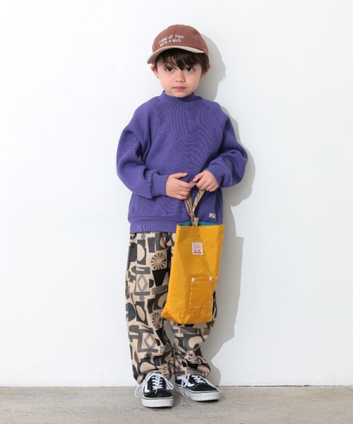 Ocean&Ground（オーシャン&グラウンド）の「ｼｭｰｽﾞBAG GOODAY（トートバッグ・キッズ・ピンク/グリーン/エメラルド/ブラック/ダークネイビー/ターコイズブルー/ブルー/マスタード/ミント/ラベンダー/ライトパープル/ベージュ/レッド・FREE）」の15枚目の写真