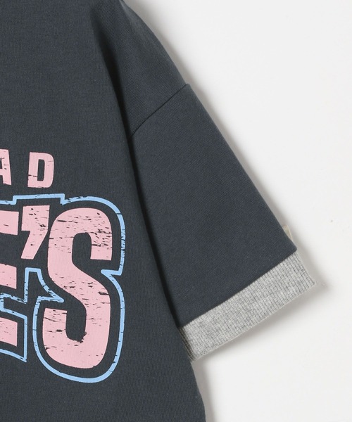 GEORGE'S(ジョージズ)の「【KIDS】ロゴヴィンテージTシャツ(Tシャツ/カットソー・キッズ・チャコールグレー/オフホワイト・150cm/130cm/110cm)」の7枚目の写真