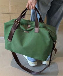 DAY CLOSET（デイ クローゼット）の「2WAYトラベルボストンバッグ ［ショルダー紐付き/肩掛けOK/キャリーオン可能］（ボストンバッグ）」