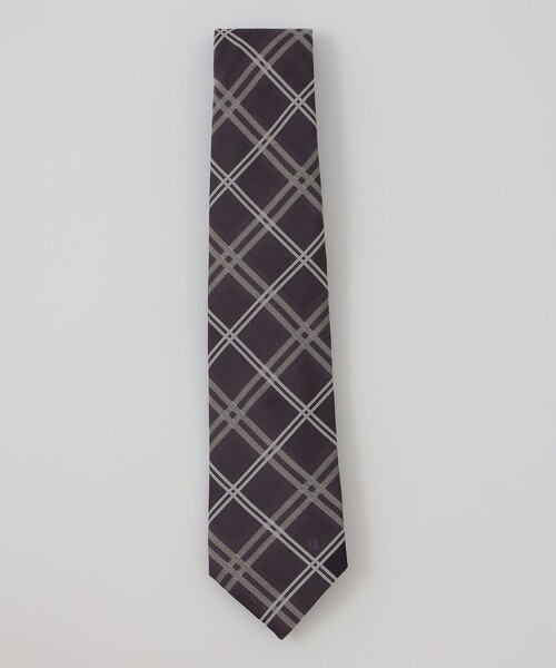 BLACK LABEL CRESTBRIDGE(ブラックレーベル・クレストブリッジ)の「レトロチェックタイ(ネクタイ・メンズ・ネイビー/ブルー系その他2/オレンジ系その他3/パープル系その他4/レッド系その他3・FREE)」の4枚目の写真