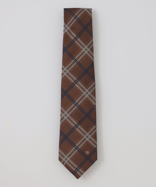 BLACK LABEL CRESTBRIDGE(ブラックレーベル・クレストブリッジ)の「レトロチェックタイ(ネクタイ・メンズ・ネイビー/ブルー系その他2/オレンジ系その他3/パープル系その他4/レッド系その他3・FREE)」の5枚目の写真