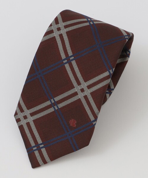 BLACK LABEL CRESTBRIDGE(ブラックレーベル・クレストブリッジ)の「レトロチェックタイ(ネクタイ・メンズ・ネイビー/ブルー系その他2/オレンジ系その他3/パープル系その他4/レッド系その他3・FREE)」の7枚目の写真