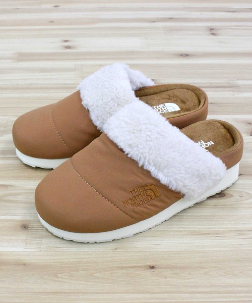 THE NORTH FACE(ザノースフェイス)の「ミュール スリッパー フリース スリッポン MULE SLIPPER FLEECE The North Face Korea Line(スリッポン・レディース・ブラウン・24.0cm/23.0cm)」の1枚目の写真