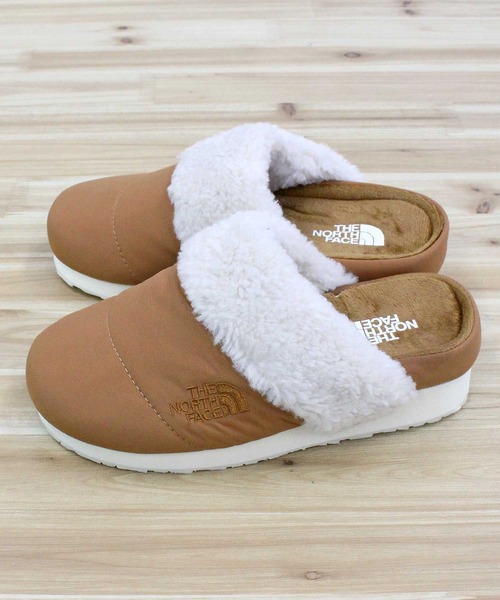 THE NORTH FACE(ザノースフェイス)の「ミュール スリッパー フリース スリッポン MULE SLIPPER FLEECE The North Face Korea Line(スリッポン・レディース・ブラウン・24.0cm/23.0cm)」の2枚目の写真
