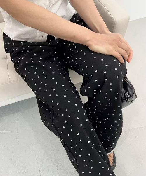 mebole(メボレ)の「フラワードットワイドパンツ(その他パンツ・レディース・ホワイト/ブラック・MEDIUM/LARGE)」の20枚目の写真