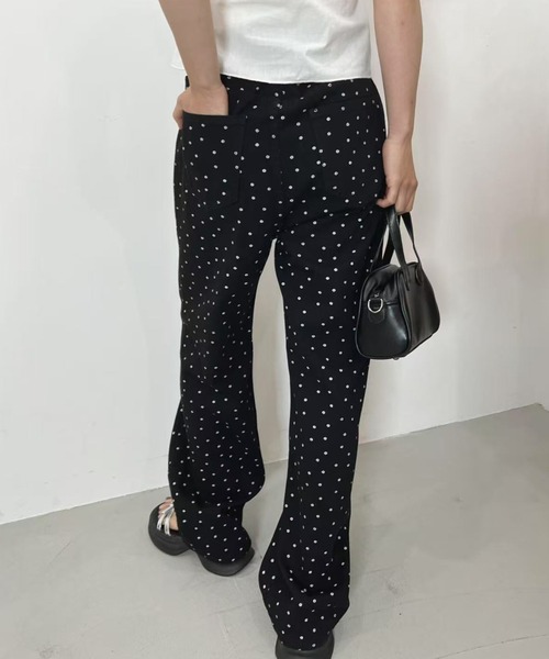 mebole(メボレ)の「フラワードットワイドパンツ(その他パンツ・レディース・ホワイト/ブラック・MEDIUM/LARGE)」の21枚目の写真