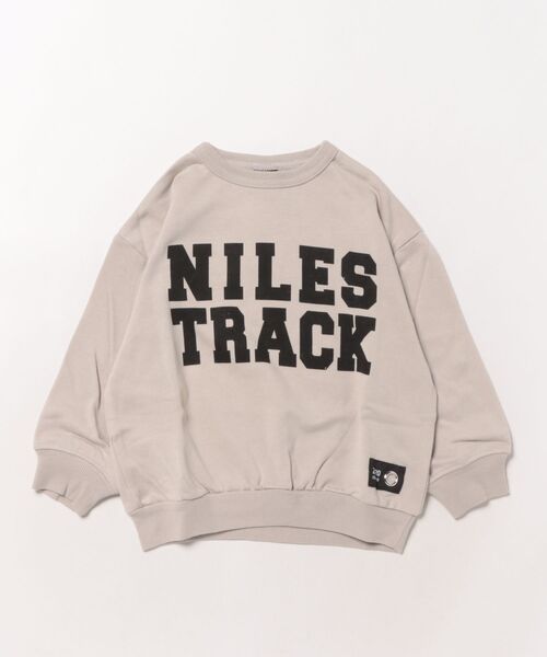 ZERO standerd(ゼロスタンダード)の「ゼロスタンダード NILES トレーナー(スウェット・キッズ・チャコールグレー/ブラック/サンドベージュ・160cm/150cm/140cm/130cm/120cm/110cm/100cm)」の11枚目の写真
