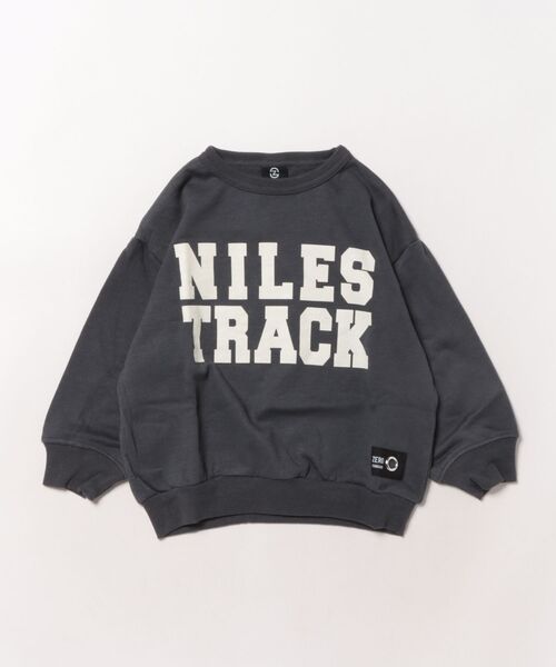 ZERO standerd(ゼロスタンダード)の「ゼロスタンダード NILES トレーナー(スウェット・キッズ・チャコールグレー/ブラック/サンドベージュ・160cm/150cm/140cm/130cm/120cm/110cm/100cm)」の12枚目の写真