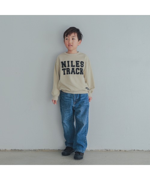 ZERO standerd(ゼロスタンダード)の「ゼロスタンダード NILES トレーナー(スウェット・キッズ・チャコールグレー/ブラック/サンドベージュ・160cm/150cm/140cm/130cm/120cm/110cm/100cm)」の8枚目の写真