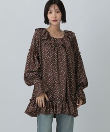 LOWRYS FARM | アソートフリルチュニックブラウス 587858(シャツ/ブラウス)