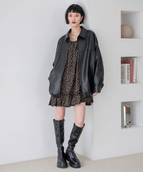 LOWRYS FARM（ローリーズファーム）の「アソートフリルチュニックブラウス　 587858（シャツ/ブラウス・レディース・ブラウン/ブラック/アイボリー/その他・FREE）」の7枚目の写真