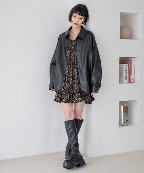 LOWRYS FARM（ローリーズファーム）の「アソートフリルチュニックブラウス　 587858（シャツ/ブラウス・レディース・ブラウン/ブラック/アイボリー/その他・FREE）」の8枚目の写真