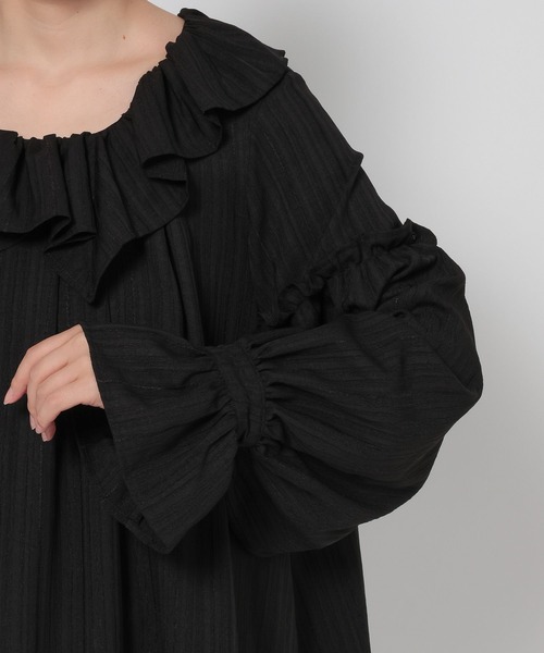 LOWRYS FARM（ローリーズファーム）の「アソートフリルチュニックブラウス　 587858（シャツ/ブラウス・レディース・ブラウン/ブラック/アイボリー/その他・FREE）」の20枚目の写真