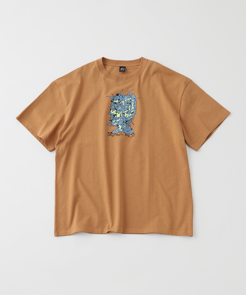 BRAIN DEAD / ブレインデッド SCRAMBLED HEAD T-SHIRT