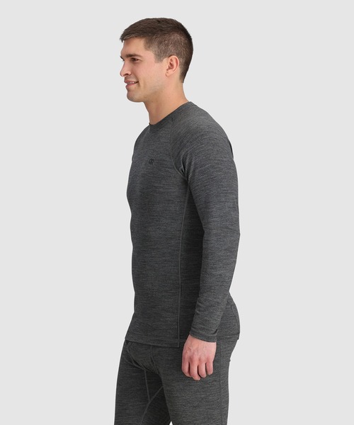 OUTDOOR RESEARCH(アウトドアリサーチ)の「OUTDOOR RESEARCH/アウトドアリサーチ Alpine Onset Merino 150 Crew(その他トップス・メンズ・ダークグレー・MEDIUM/LARGE)」の4枚目の写真