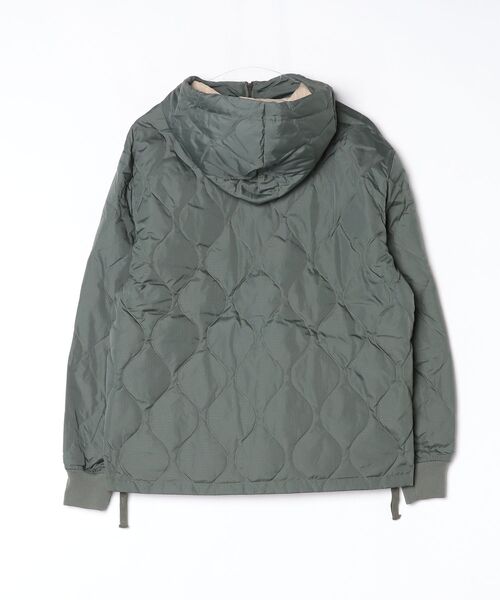 fridge(フリッジ)の「【TAION】タイオン MILITARY W-ZIP DOWN HOODIE TAION-106WZPML-1(ダウンジャケット/コート・メンズ・オリーブ/ブルー系その他/カーキ系/ブラック・X-LARGE/LARGE/MEDIUM/SMALL)」の5枚目の写真