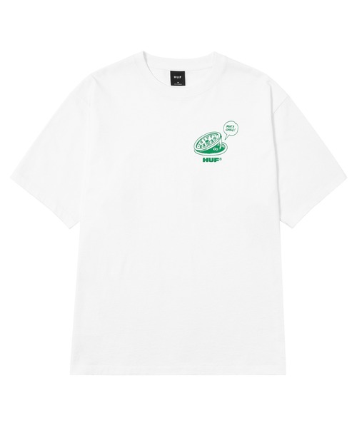 HUF(ハフ)の「WHAT A JUNGLE TEE(Tシャツ/カットソー・メンズ・ホワイト/ブラック・XXL/XL/L/M/S)」の4枚目の写真