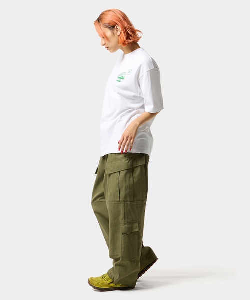 HUF(ハフ)の「WHAT A JUNGLE TEE(Tシャツ/カットソー・メンズ・ホワイト/ブラック・XXL/XL/L/M/S)」の15枚目の写真