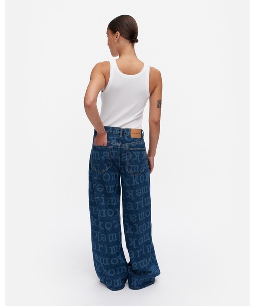 Maridenim】 Loose Logo S / jeans（デニムパンツ）｜marimekko