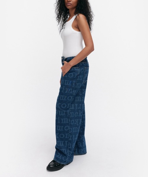 Maridenim】 Loose Logo S / jeans（デニムパンツ）｜marimekko