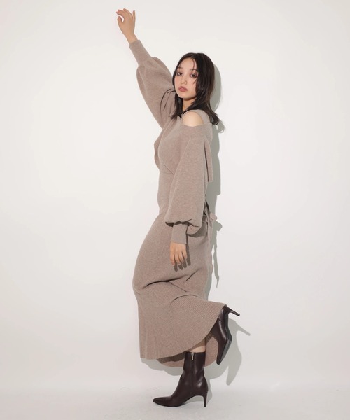 リランドチュール 4wayワンピセット ニットワンピース Rirandture