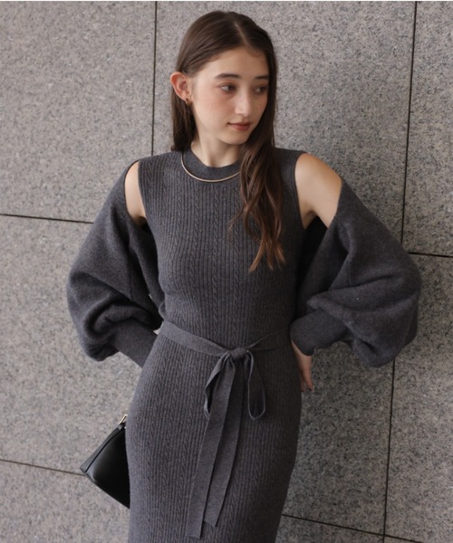 4WAYケーブルワンピースSET（ワンピース）｜Rirandture（リ