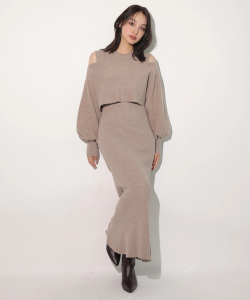 4WAYケーブルワンピースSET（ワンピース）｜Rirandture（リ