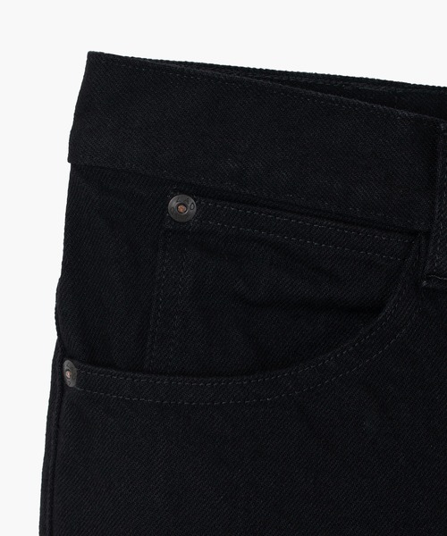 LAD MUSICIAN(ラッドミュージシャン)の「14oz DENIM STRAIGHT PANTS(デニムパンツ・メンズ・ブラック・42/44)」の6枚目の写真
