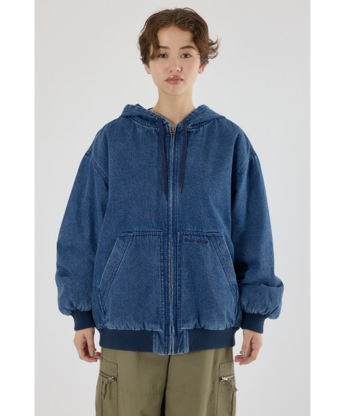 ロデオクラウンズ ワイドボウル（RODEO CROWNS WIDE BOWL）/【UNISEX】ワークフーデッドジャケット セール】ワークフーデッドジャケット（その他アウター）｜RODEO CROWNS