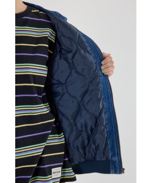 RODEO CROWNS WIDE BOWL（ロデオクラウンズワイドボウル）の「ワークフーデッドジャケット（その他アウター・レディース・ブラック/ブラウン/アイボリー/ブルー・MEDIUM/LARGE）」の11枚目の写真