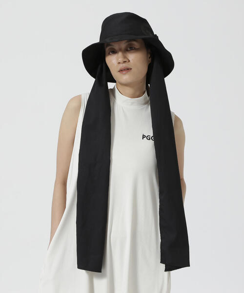 PGG】【公式オンライン&直営店舗限定】UVスカーフ付きハット (LADIES