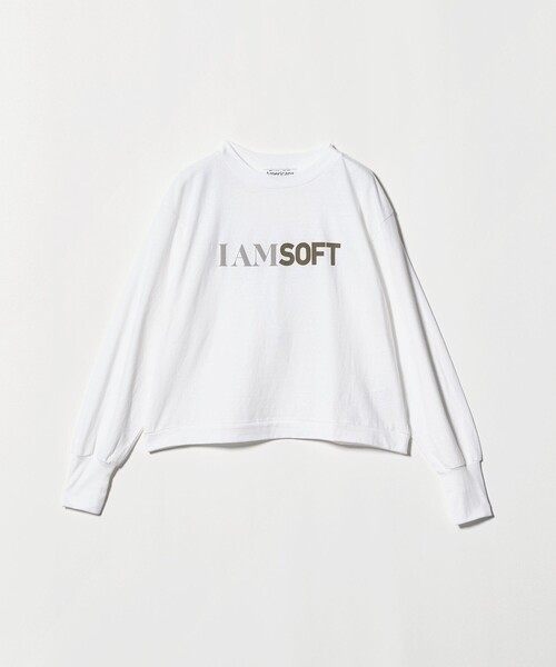 新品【AMERICANA/アメリカーナ】ヘンリー ロングスリーブ Tシャツ白 別注】＜Americana＞ロゴロングスリーブTシャツ（Tシャツ