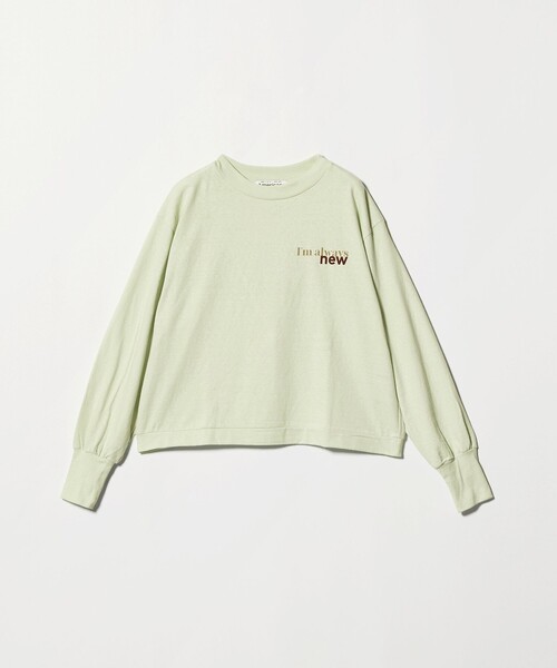 新品【AMERICANA/アメリカーナ】ヘンリー ロングスリーブ Tシャツ白 AMERICANA(アメリカーナ)】 USED加工ロングスリーブTシャツ
